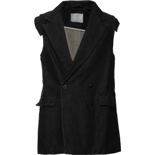 Stylish Cotton Vest , female, Sizes: S - Société Anonyme - Modalova