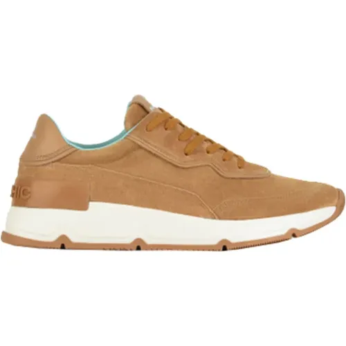 Suede and Leather Sneakers , male, Sizes: 7 UK, 9 UK, 8 UK - Panchic - Modalova