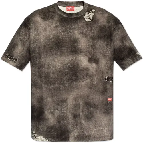 T-Wash-N2 T-shirt , male, Sizes: S, XL, M - Diesel - Modalova