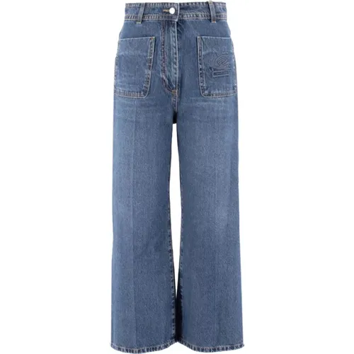 Womens Clothing Jeans Blu Aw23 , female, Sizes: W27 - ETRO - Modalova