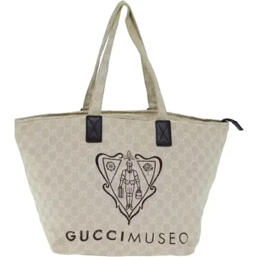 Pre-owned Canvas totes , female, Sizes: ONE SIZE - Gucci Vintage - Modalova