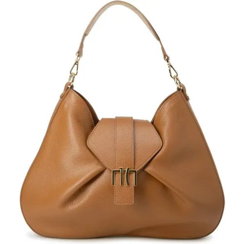 Grained Leather Shoulder Bag , female, Sizes: ONE SIZE - Alviero Martini 1a Classe - Modalova