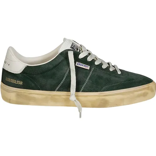 Wildleder Leder Star Sneakers , Herren, Größe: 43 EU - Golden Goose - Modalova