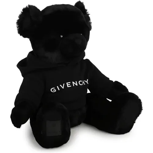 Kinder Schwarz Plüschbär Hoodie - Givenchy - Modalova