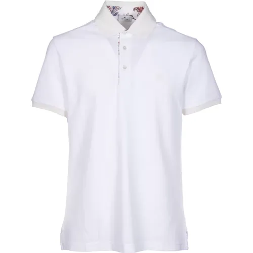 Floral Polo Shirt Cotton Pique , male, Sizes: XL, S, L, 2XL - ETRO - Modalova