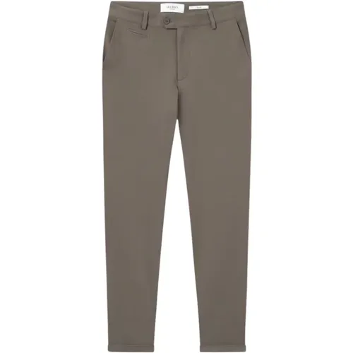 Elegante Slim Fit Hochkrempelhose - Les Deux - Modalova