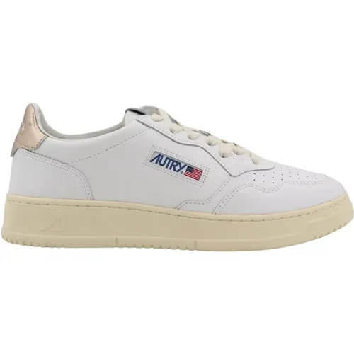 Sneakers with Embroidered Logo , male, Sizes: 9 UK - Autry - Modalova