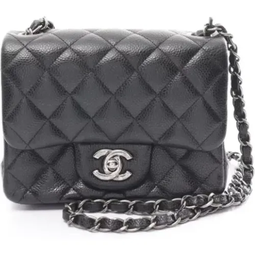 Pre-owned Leather chanel-bags , female, Sizes: ONE SIZE - Chanel Vintage - Modalova