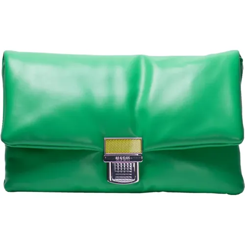 Click Bag Clutch , female, Sizes: ONE SIZE - Msgm - Modalova