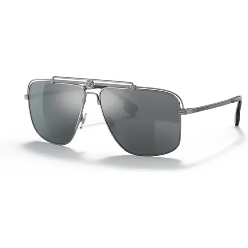 Bold Aviator Sunglasses , male, Sizes: 61 MM - Versace - Modalova