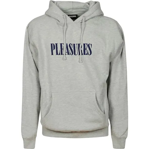 Tickle Logo Hoodie , male, Sizes: S - Pleasures - Modalova