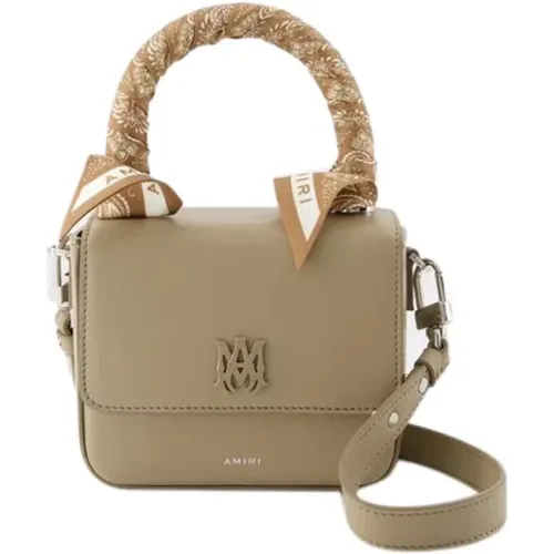 Leather handbags , female, Sizes: ONE SIZE - Amiri - Modalova