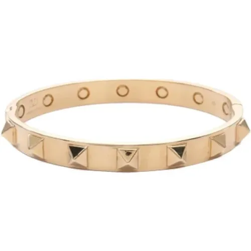 Pre-owned Gold bracelets , female, Sizes: ONE SIZE - Valentino Vintage - Modalova