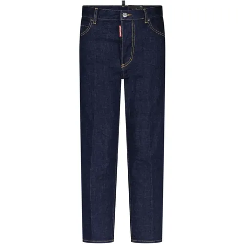 Relaxed-Fit Boston Jeans , Damen, Größe: 2XS - Dsquared2 - Modalova