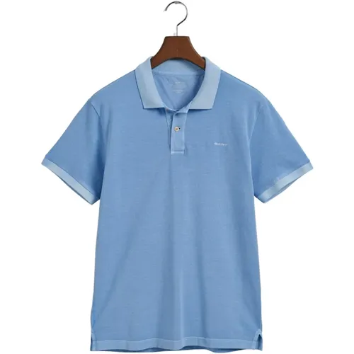 Sunfaded Piqué Poloshirt , Herren, Größe: XL - Gant - Modalova