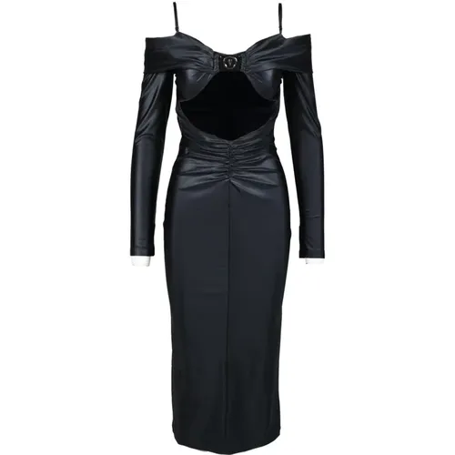 Elegantes Kleid aus Stretchstoff , Damen, Größe: S - Versace Jeans Couture - Modalova