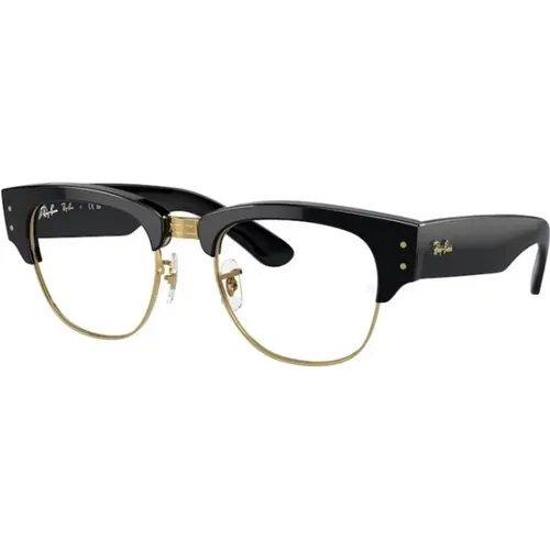 Clubmaster Schwarze Brillenfassung , unisex, Größe: 50 MM - Ray-Ban - Modalova