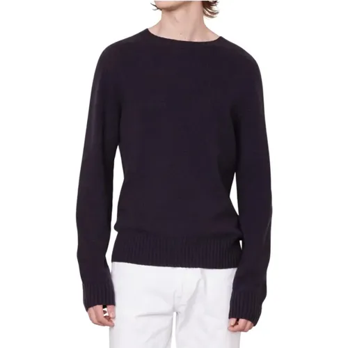 Rundhalsausschnitt Jersey Pullover - Officine Générale - Modalova