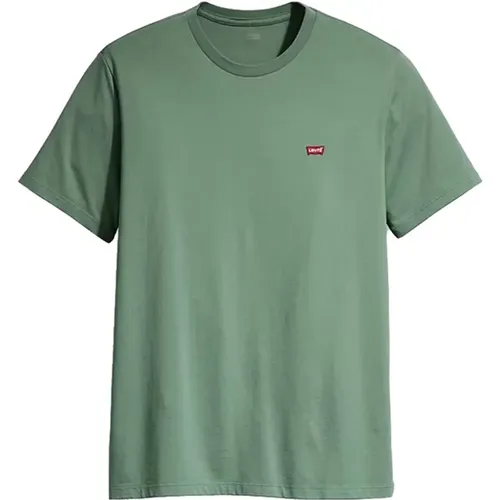 Levi's, Dunkler Wald T-Shirt , Herren, Größe: L - Levis - Modalova