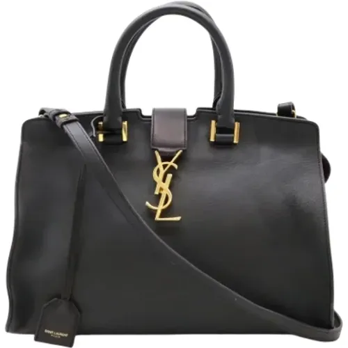 Pre-owned Leather handbags , female, Sizes: ONE SIZE - Yves Saint Laurent Vintage - Modalova