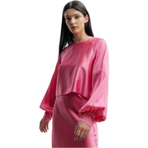 Ida silk blouse pink Ahlvar Gallery - Ahlvar Gallery - Modalova