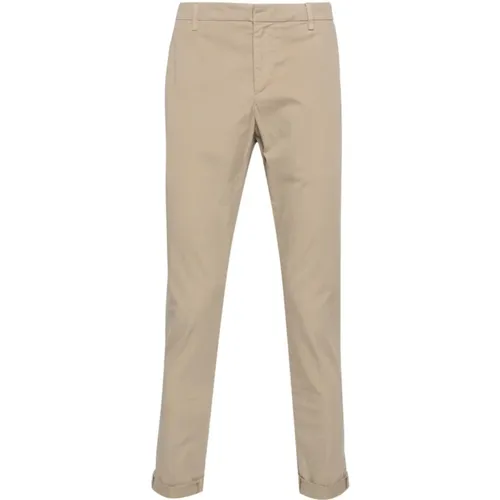 Slim Fit Hose , Herren, Größe: W32 - Dondup - Modalova