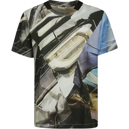 Printed Tee Shirt , male, Sizes: M, S - Helmut Lang - Modalova