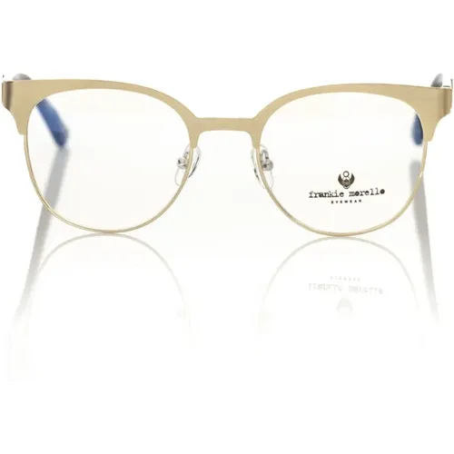 Clubmaster Metallgestell Brille , unisex, Größe: ONE Size - Frankie Morello - Modalova