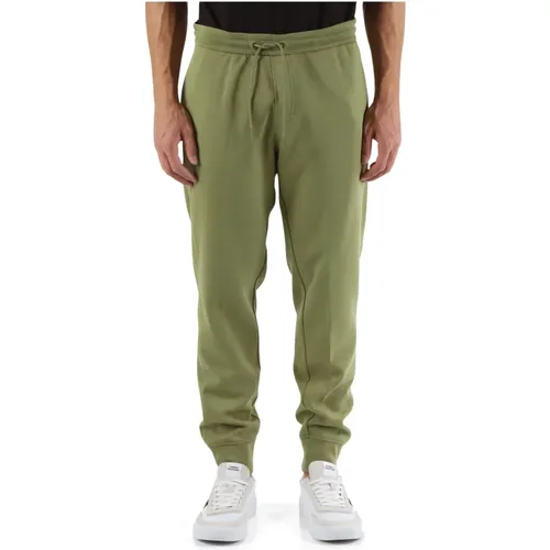 Sporty Cotton Logo Print Pants , male, Sizes: M, S, L, 2XL, XL - Calvin Klein Jeans - Modalova
