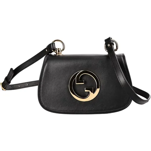 Mini Blondie Crossbody Tasche mit Metall GG Logo - Gucci - Modalova