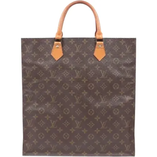 Pre-owned Coated Canvas Tote Bag , female, Sizes: ONE SIZE - Louis Vuitton Vintage - Modalova