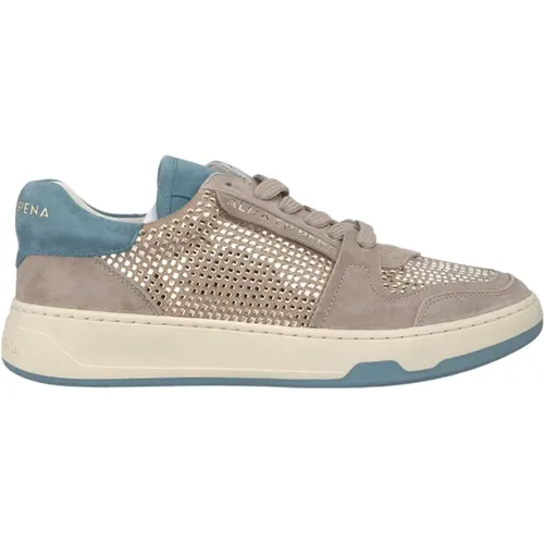 Sparkling Sneakers , female, Sizes: 9 UK, 7 UK, 4 UK, 3 UK, 5 UK, 6 UK, 8 UK - Alma en Pena - Modalova