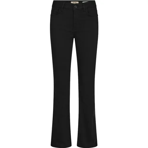 Deluxe Flare Jeans , female, Sizes: W27, W28, W32, W24, W30, W26, W29, W25, W33 - MOS MOSH - Modalova