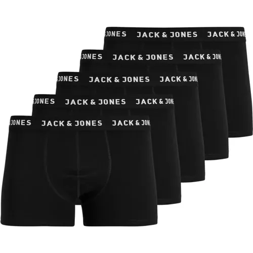 Komfort Stretch Boxershorts 5er Pack - jack & jones - Modalova