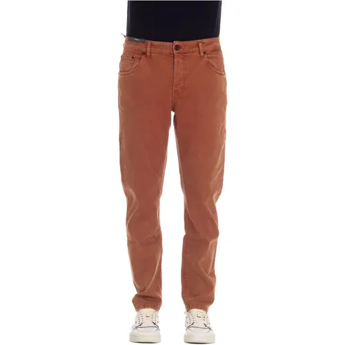 Denim Tapered Fit Jeans , Herren, Größe: W31 - PT Torino - Modalova