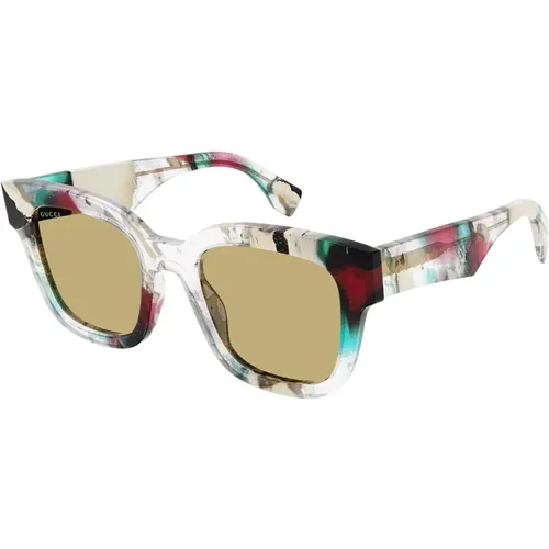 Bunte Sonnenbrille für Frauen - Gucci - Modalova
