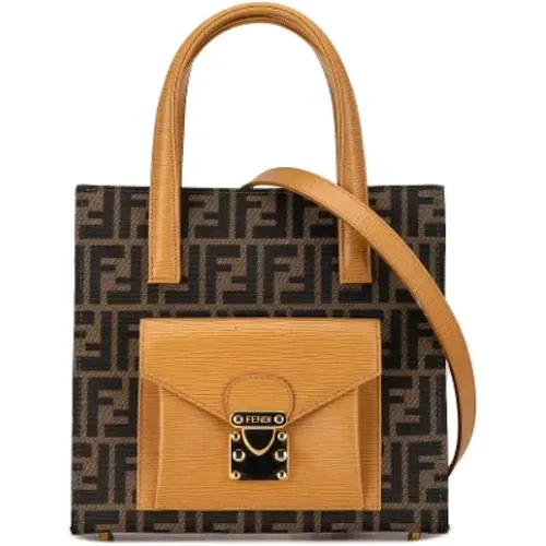 Pre-owned Canvas fendi-bags , female, Sizes: ONE SIZE - Fendi Vintage - Modalova