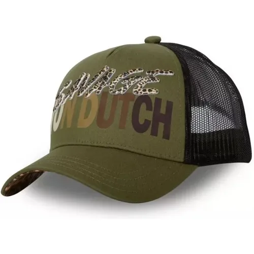 Grünes Savage Logo Trucker Cap - Von Dutch - Modalova