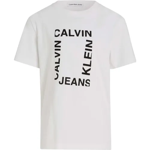 Hero Flock Logo T-Shirt - Calvin Klein - Modalova