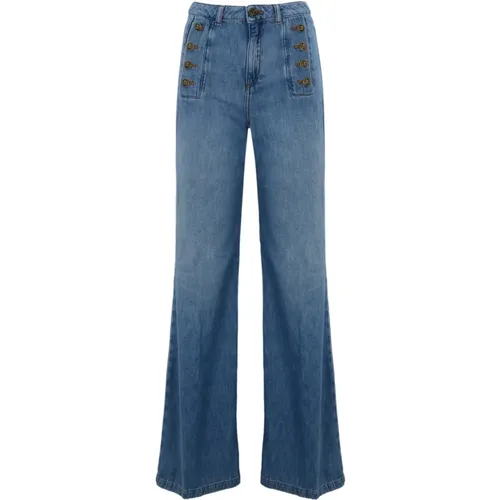 Flared Jeans , female, Sizes: W32, W28, W30 - Twinset - Modalova