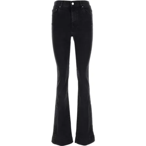 Schwarze Stretch-Jeans , Damen, Größe: W27 - Amiri - Modalova