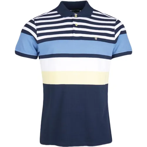 Striped Cotton Polo Shirt , male, Sizes: M, S - Barbour - Modalova