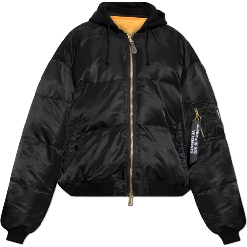 Wendbare Jacke Typ Bomber Vetements - Vetements - Modalova