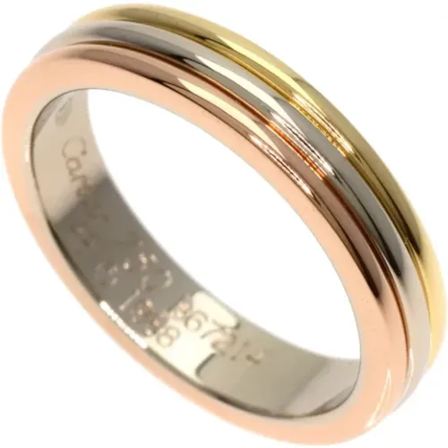 Pre-owned Gold rings , female, Sizes: ONE SIZE - Cartier Vintage - Modalova