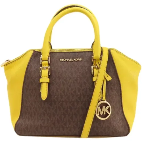 Pre-owned Leather handbags , female, Sizes: ONE SIZE - Michael Kors Pre-owned - Modalova