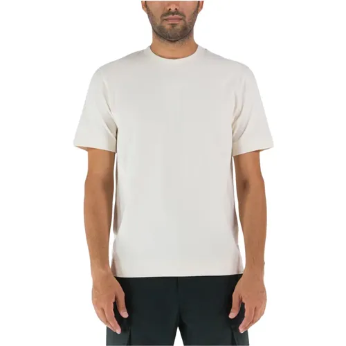 Herren Baumwoll Basic T-Shirt , Herren, Größe: 2Xl/3Xl - Circolo 1901 - Modalova