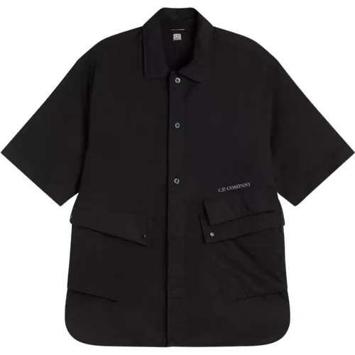 Luxury Popeline Shirt , male, Sizes: XL, M, L, 2XL - C.P. Company - Modalova