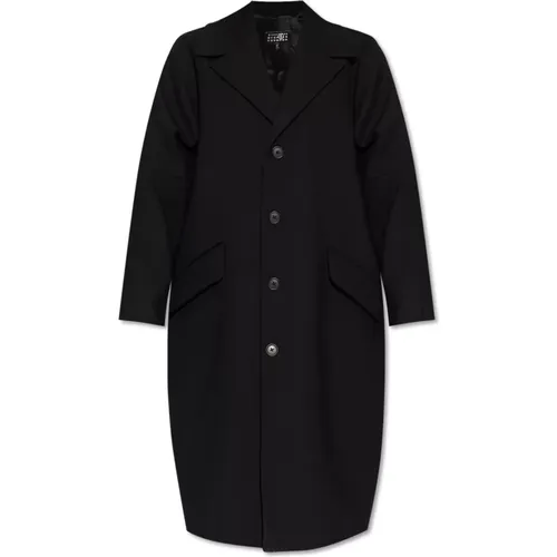 Oversize coat , female, Sizes: XS, S - MM6 Maison Margiela - Modalova