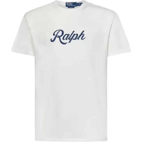 Weiße T-Shirts & Polos Ss24 , Herren, Größe: S - Ralph Lauren - Modalova