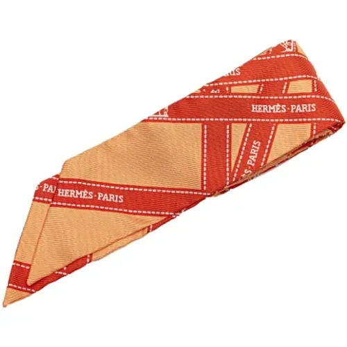 Pre-owned Silk scarves , female, Sizes: ONE SIZE - Hermès Vintage - Modalova